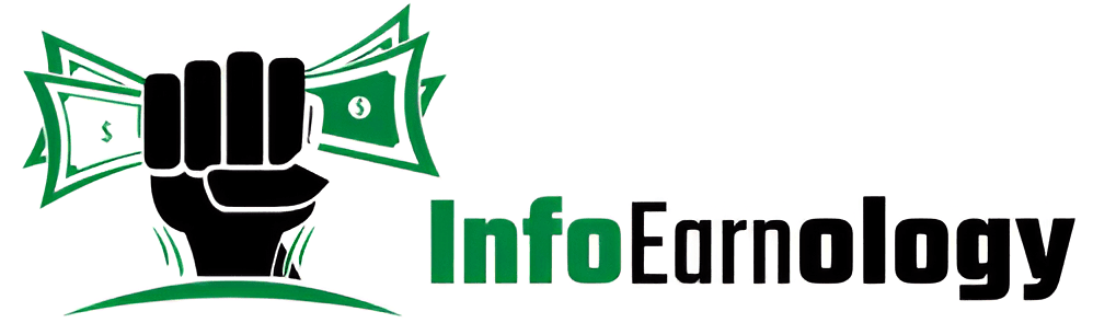 infoearnology earning hand logo